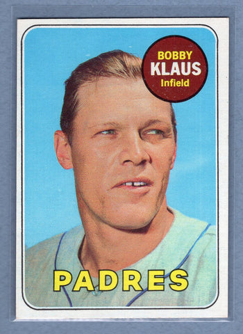 1969 Topps #387 Bobby Klaus (h) EX-MT  GOWABB