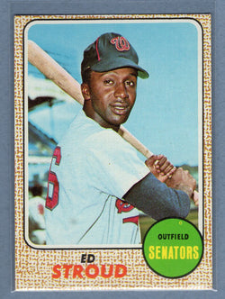 1968 Topps #31 Ed Stroud (a)  EX-MT  GO550