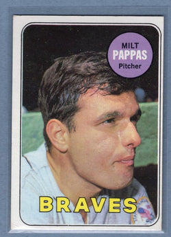 1969 Topps #79 Milt Pappas VG   GO149