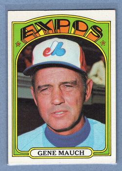 1972 Topps #276 Gene Mauch MG EX-MT  GO500