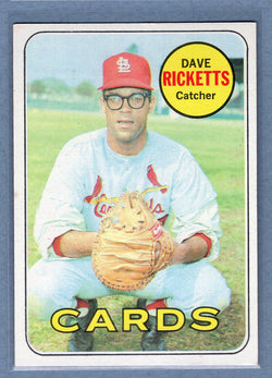 1969 Topps #232 Dave Ricketts(d) EX-MT  GO850