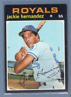 1971 Topps #144 Jackie Hernandez  (b) EX-MT  GO340