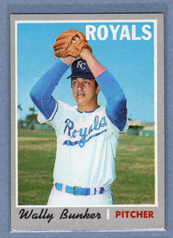1970 Topps #266 Wally Bunker  EX  GO695