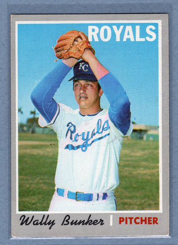 1970 Topps #266 Wally Bunker  EX  GO695