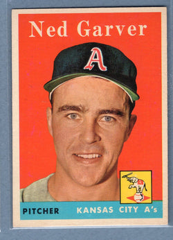 1958 Topps #292 Ned Garver  EX  GO387