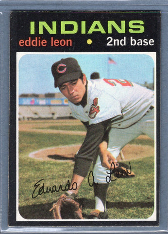 1971 Topps #252 Eddie Leon  EX  SB1