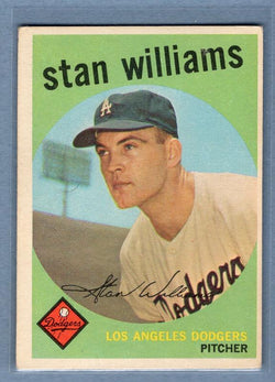 1959 Topps #53 Stan Williams (R) VG-EX    Set Break A