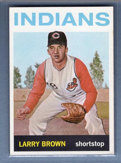 1964 Topps #301 Larry Brown EX-MT    GO438