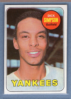 1969 Topps #608 Dick Simpson EX-MT  GO645