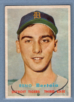 1957 Topps #390 Reno Bertoia EX    GO38