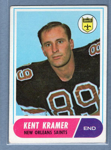 1968 Topps #134 Kent Kramer EX  GO205