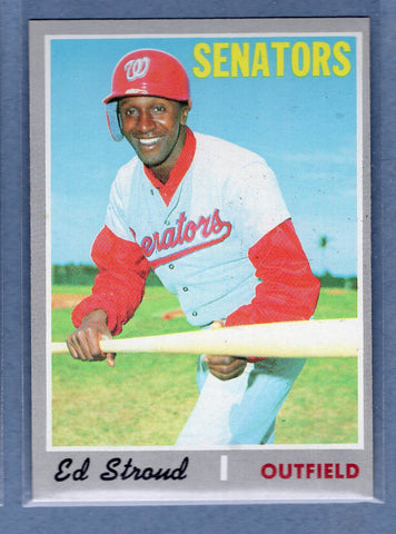 1970 Topps #506 Ed Stroud  EX-MT  GO260