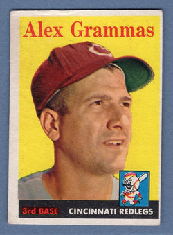 1958 Topps #254 Alex Grammas VG-EX  GO495