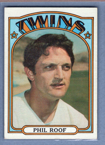 1972 Topps #201 Phil Roof  EX  GO315