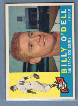 1960 Topps #303 Billy O'Dell EX-MT   GO340