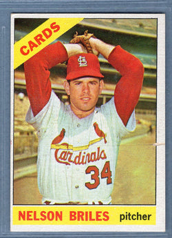 1966 Topps #243 Nelson Briles VG-EX  GO368