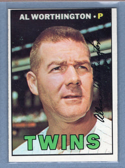 1967 Topps #399 Al Worthington (c) EX   GO340