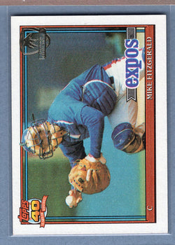 1991 Topps Desert Shield #317 Mike Fitzgerald  NM  GO625