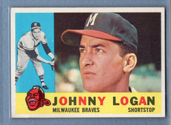 1960 Topps #205 Johnny Logan EX   GO550