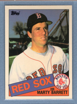 1985 Topps Tiffany #298 Marty Barrett NM