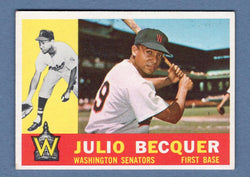 1960 Topps #271 Julio Becquer EX   CCS42