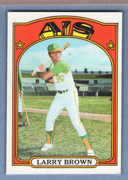 1972 Topps #279 Larry Brown EX-MT  GO500