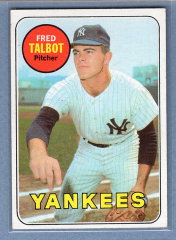1969 Topps #332 Fred Talbot EX  GO477