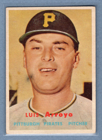 1957 Topps #394 Luis Arroyo EX    GO38