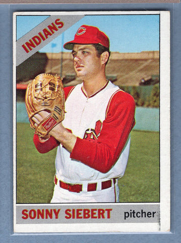 1966 Topps #197 Sonny Siebert (b) VG-EX  GO470