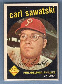 1959 Topps #56 Carl Sawatski VG-EX    Set Break A