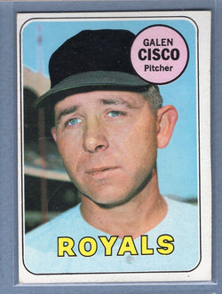 1969 Topps #211 Galen Cisco (a) EX  GO602