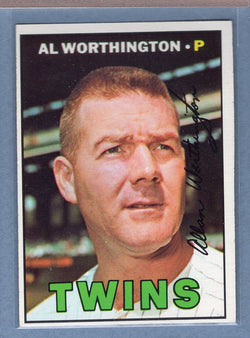 1967 Topps #399 Al Worthington (d) EX-MT   GO340