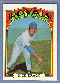 1972 Topps #205 Dick Drago  EX-MT  GO315