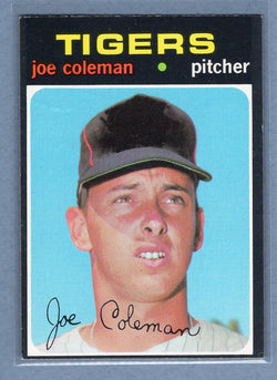 1971 Topps #403 Joe Coleman (a) EX  GO950