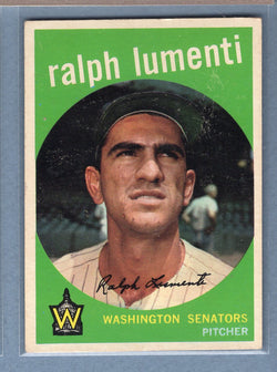1959 Topps #315 Ralph Lumenti (Optioned) VG-EX   GO410