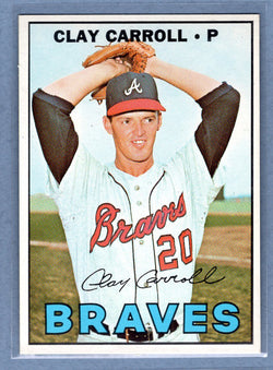 1967 Topps #219 Clay Carroll EX-MT  GO263
