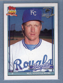 1991 Topps Desert Shield #58 Mel Stottlemyre  NM  GO600