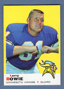 1969 Topps #126 Larry Bowie EX-MT  GO153