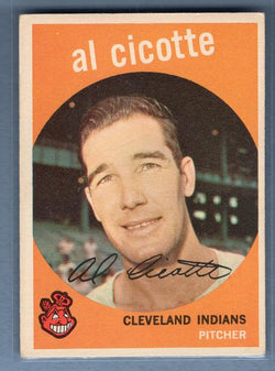 1959 Topps #57 Al Cicotte VG-EX    Set Break A