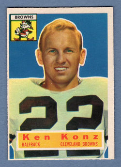 1956 Topps #33 Kenny Konz EX-MT  GO109