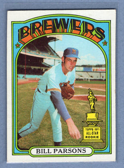 1972 Topps #281 Bill Parsons EX  GO500