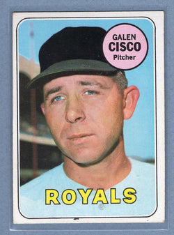 1969 Topps #211 Galen Cisco (b) EX  GO602