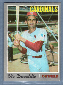 1970 Topps #256 Vic Davalillo  EX-MT  SB2