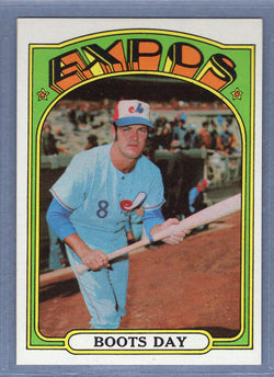 1972 Topps #254 Boots Day EX-MT   GO464