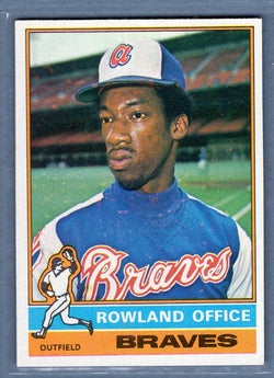 1976 Topps #256 Rowland Office  EX-MT  GOSB1