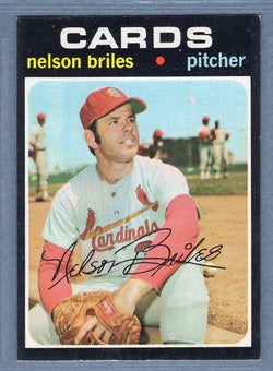1971 Topps #257 Nelson Briles  EX  GO747