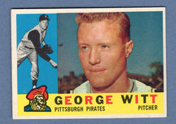 1960 Topps #298 George Witt(1) EX   CCS45