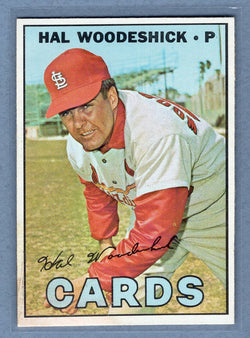 1967 Topps #324 Hal Woodeshick EX  GO360
