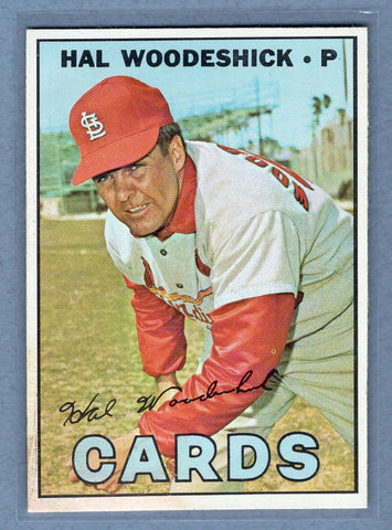 1967 Topps #324 Hal Woodeshick EX  GO360