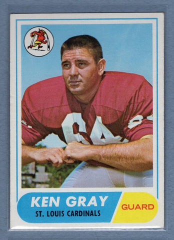 1968 Topps #138 Ken Gray EX-MT  GO205